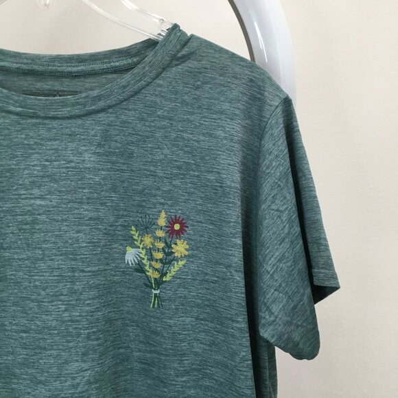 PATAGONIA Running Jersey Capilene Cool UPF 50+ Daily Graphic Power Plant Shirt - Picture 5 of 11